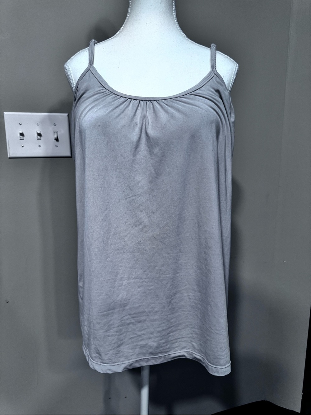 32 Degrees Gray Cooling Tank Top